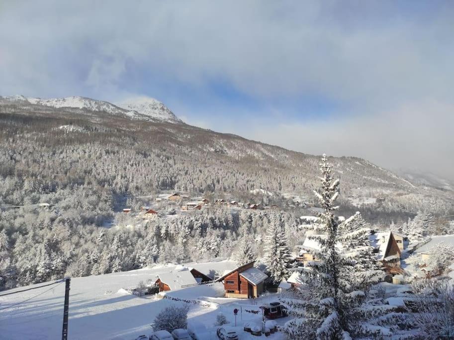 Appartement Vue Montagne, Cosy Et Chaleureux Briancon  Exterior photo